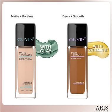 כיסוי מלא קרן נוזלים קלאסית שנהב ללא שמן